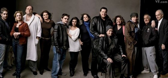 The Sopranos cast photo shoot