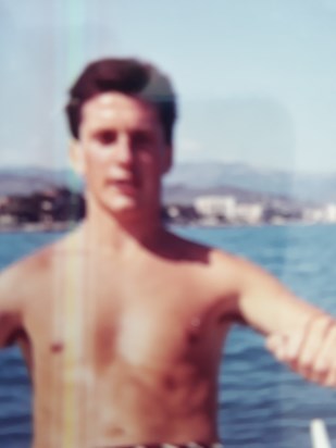 Rodney on holiday about 1965
