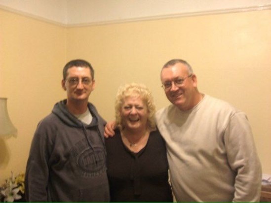 Nan with her boys