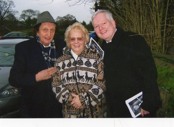 The Duchess with Ken Dodd and Alan Jacklott , January 2012.