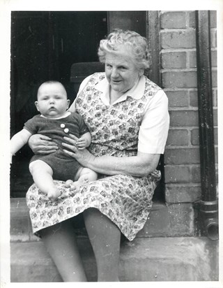 Rob - year one - with Grandma