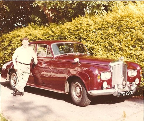 Dad and the Bentley S2