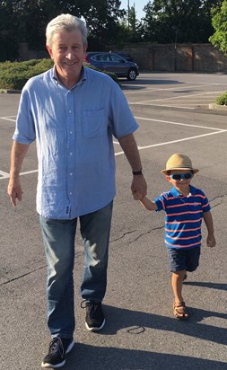 Strollin’ with Grandad
