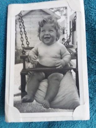 Mark as a baby