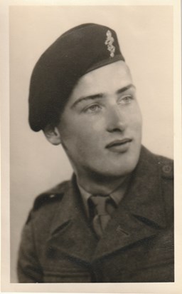 Geoff in the army