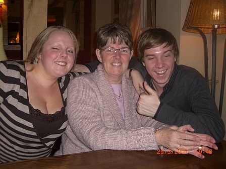 Mum with me and Andy
