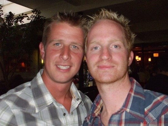 Chris & Ross circa 2009