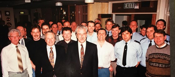 The boys Corporation Street 1993. We had some great times thinking of you Ken. 