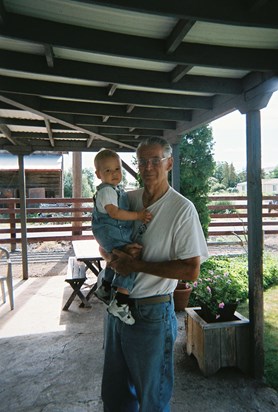 Cameron and Dad in Yakima