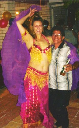 60th Birthday party Belly dancing fun