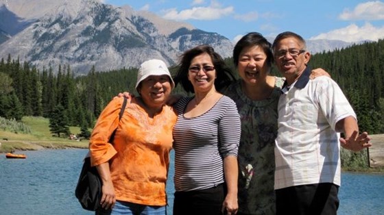 Oh Canada...with Wilyana, Linda and Mulyanti