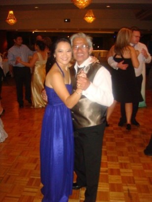 One of the many dances Daddy and I (Caroline) share and love