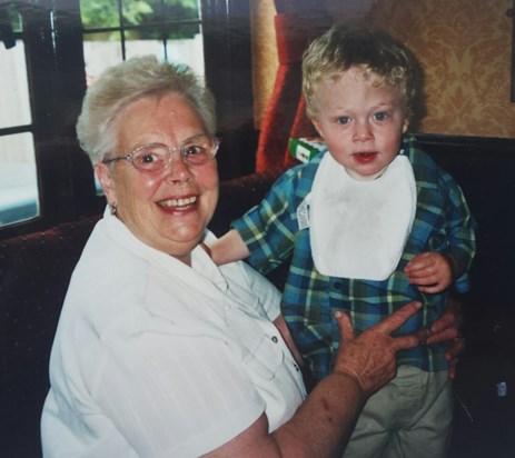 Nannie with Nathan