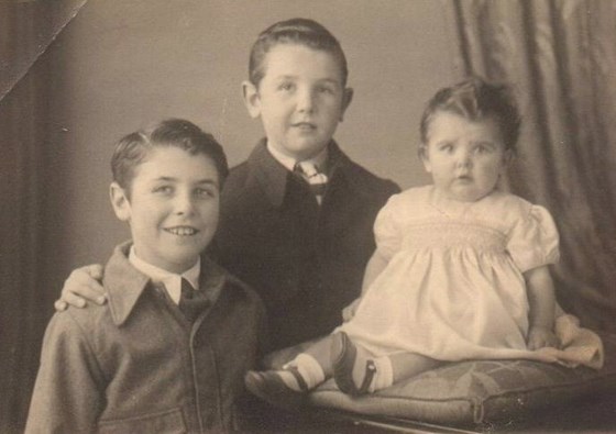 Ray, Bill and Ann 28Nov 1947