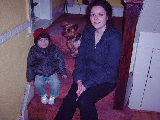 Gem, Billy and Your little Jonty at your house 2007
