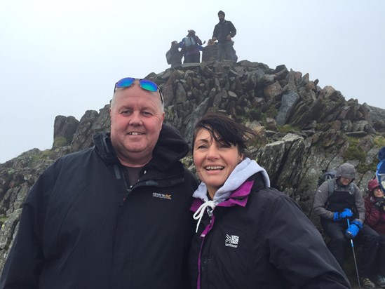 Chris on top of Snowden