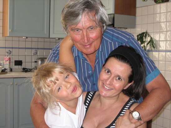 Holly, Dad, Joanna - Dizzasco