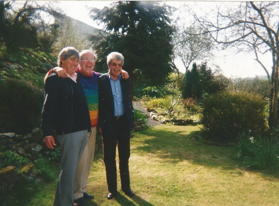 Dad, Roger and Derek in Coosehecca 