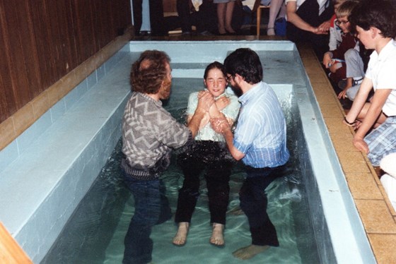 Robert's Baptism
