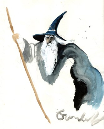 Design for Gandalf - Robert Chapman aged about 14