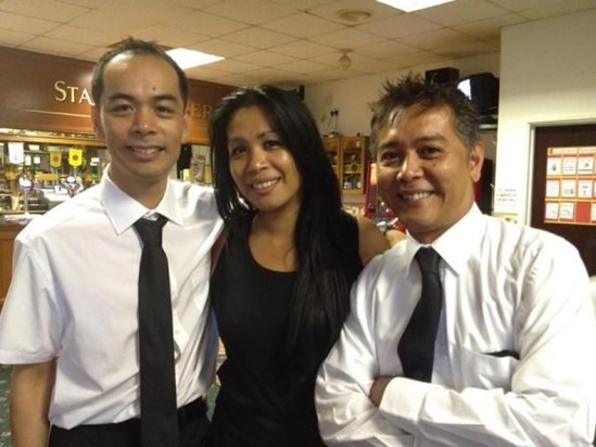 Daddy, Tita Sally & Tito Adonis