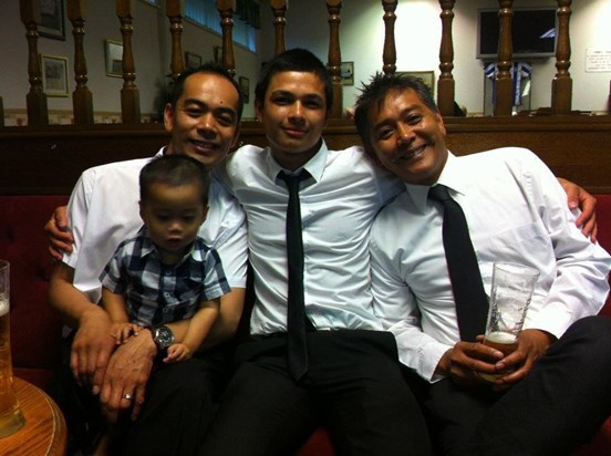 Daddy, Kuya, Kuya Josh & Tito Don