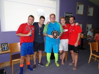 Winners 2014 Mark's 5 aside Football Tournament