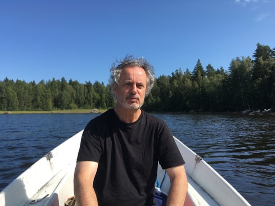 Rowing in the Finnish lakes