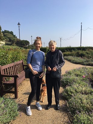 Felixstowe 2018 with Charlotte