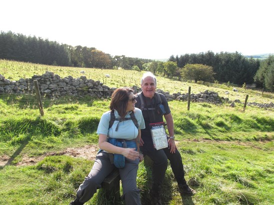 Walking in the Lake district with Alan and Ulrike 2012