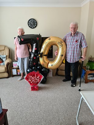 70 years married 