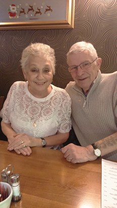 Mum and Tony December 2015