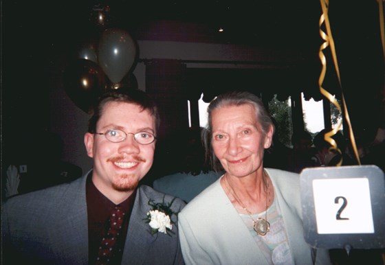 Alex & Aunt Pat July 2000