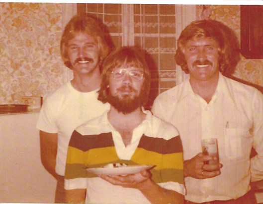 Derek, Graham & John as the BeeGees