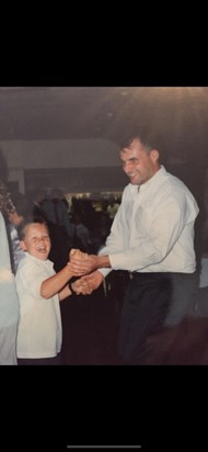 Tom loved dancing with uncle Alan! ??