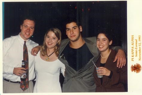 Devin, Alix, Eric and Cara @ Tulane/Pike Semi-Formal 11-93