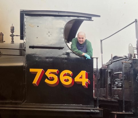 Loved his trains 