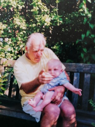 Grandad and Harvey 2004