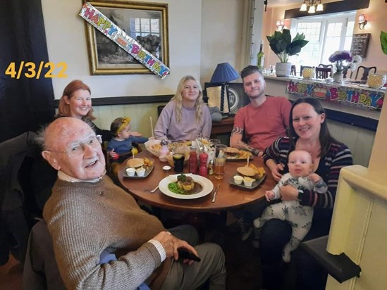 101st birthday lunch