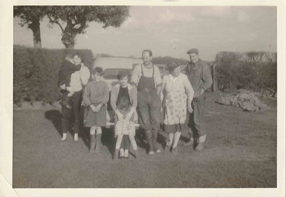 Dad & Family at Copy Green Farm