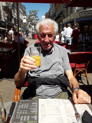 Frogs Legs and Chips!  Dieppe 22nd June 2019