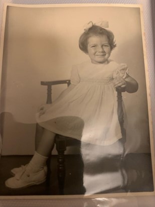 Early photo of Sue