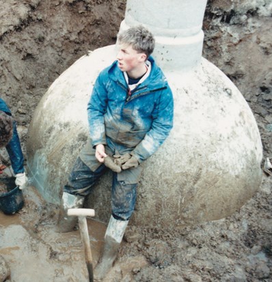 Volunteering at Bron-y-Gader with Blackburn DofE Golds in the 1980s