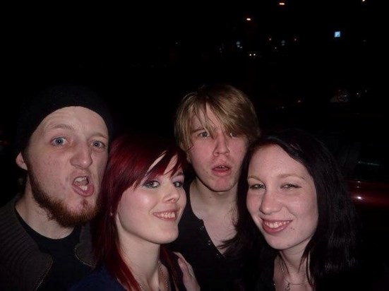 Sorry it's an oldie and we all look so drunk! This was my 20th birthday (2009) Love Aimee xxx