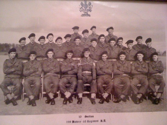 10 Section 199 Battery 68 Regiment, Oswestry