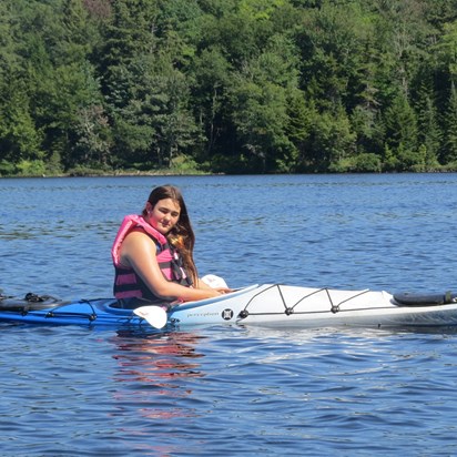 marissa love for kayaking