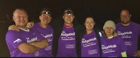 Another Charity Walk, this time it was the RidgeWalk and Nick still completes it, even though he had vertigo! 