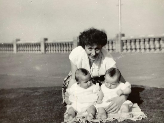 Patricia with Garry and Paul