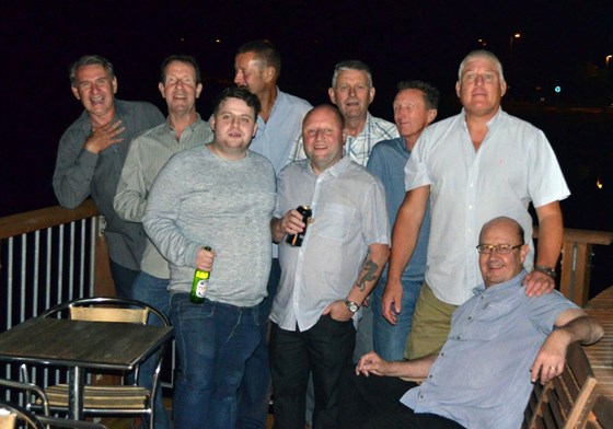 Paul with family and friends at his 60th Birthday bash