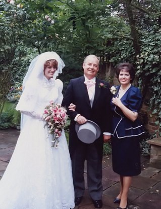 Kates Wedding Day 1987